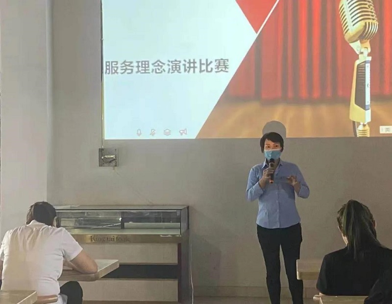 【新時代商廈寶龍店】服務理念演講比賽精彩現(xiàn)場回顧~~